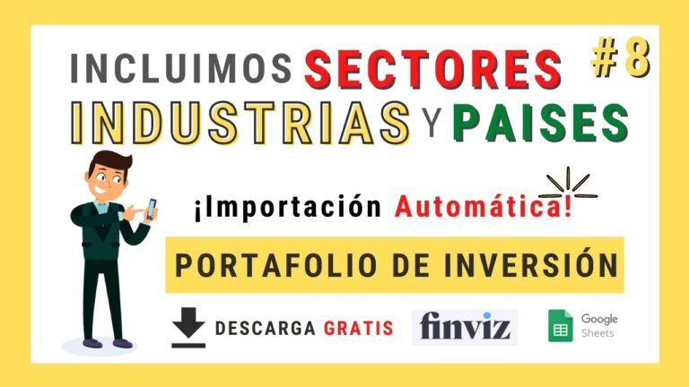 Lee más sobre el artículo IMPORTAR Datos de SECTORES, INDUSTRIAS y PAISES al Portafolio de Inversión desde Finviz