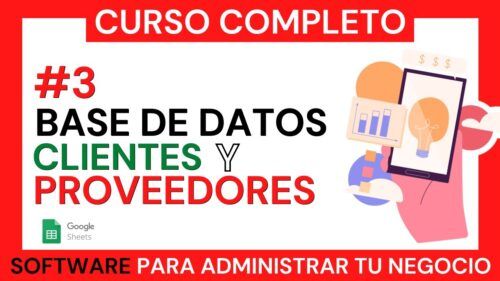 Lee más sobre el artículo Cómo CREAR una BASE DE DATOS | CREAR un SOFTWARE para ADMINISTRAR Mejor TU NEGOCIO