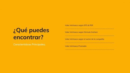 Calcular el Valor Intrínseco de una Compañía